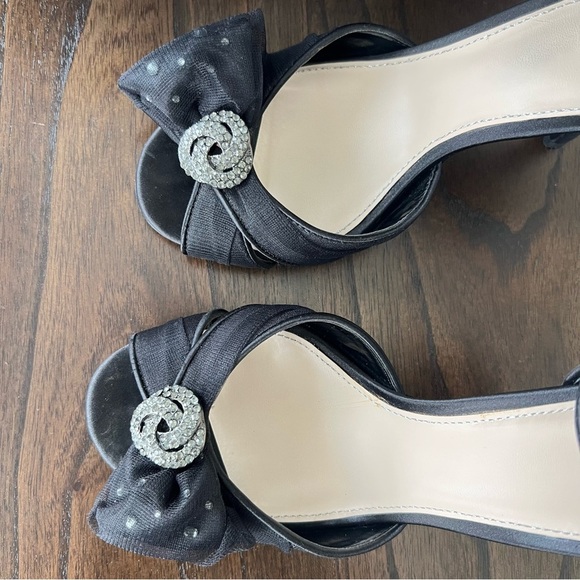 Disney Cinderella Glass Slipper Collection Black Heels - Size 9 - Picture 4 of 9